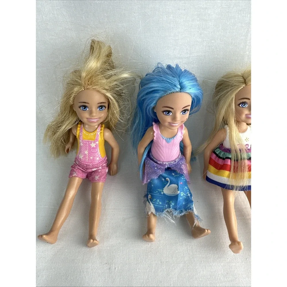 Lot of Barbie Chelsea Kelly Dolls 4–5